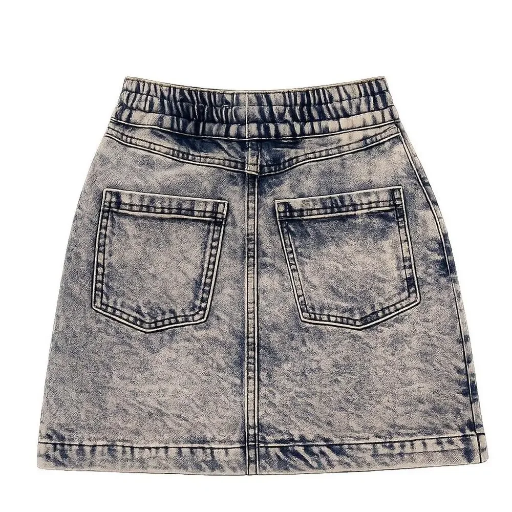 BDG Urban Outfitters Acid Wash Denim Mini Skirt High Rise XS